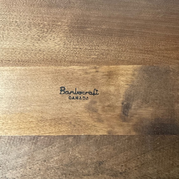 Vintage Baribocraft Charcuterie Board from Montreal, Canada MCM - Picture 5 of 7